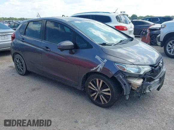✅ 2015 Honda Fit EX-L • VIN: 3HGGK5H87FM764290 • Lot: 45511417. Listed on IAAI with 153,547 mi. Free auction sales archive from the USA and detailed vehicle history report at DreamBid. Image 1.