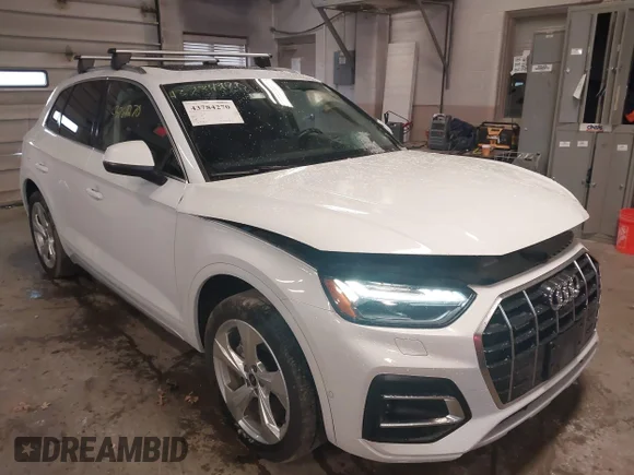 ✅ 2021 Audi Q5 Prestige • VIN: WA1CAAFY8M2089804 • Lot: 43784270. Listed on IAAI with 69,121 mi. Free auction sales archive from the USA and detailed vehicle history report at DreamBid. Image 1.