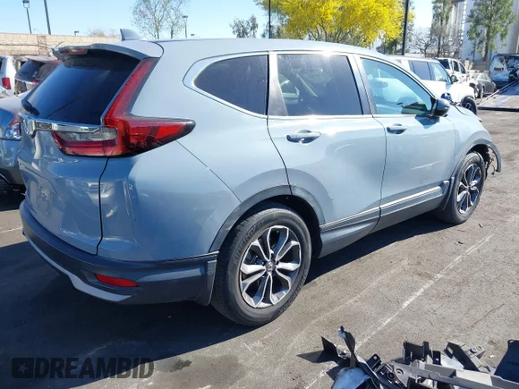 ✅ 2020 Honda CR-V EX • VIN: 7FARW1H50LE003129 • Lot: 44698809. Listed on IAAI with 36,930 mi. Free auction sales archive from the USA and detailed vehicle history report at DreamBid. Image 4.