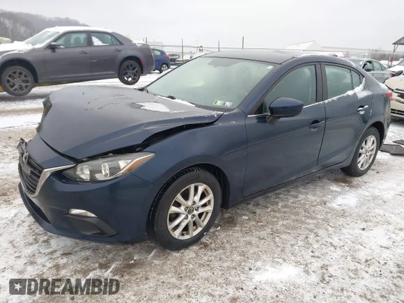 ✅ 2014 Mazda 3 i Touring • VIN: JM1BM1V79E1185773 • Lot: 44027815. Listed on IAAI with 111,621 mi. Free auction sales archive from the USA and detailed vehicle history report at DreamBid. Image 2.