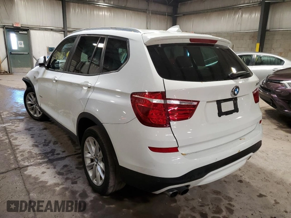 ✅ 2017 BMW X3 xDrive28i • VIN: 5UXWX9C5XH0T05131 • Лот: 61699032. Опубликован ранее на Copart с пробегом 69 580 миль. Бесплатный доступ к архиву аукционных продаж из США и подробный отчёт об истории автомобиля на DreamBid. Изображение 3.