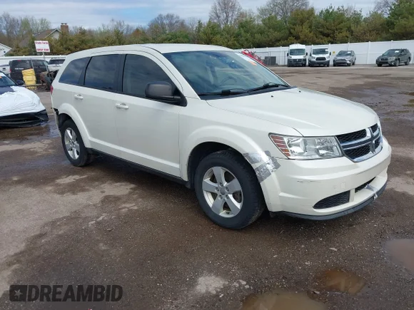 ✅ 2013 Dodge Journey SE • VIN: 3C4PDCAB4DT508467 • Lot: 44828801. Wystawiony na IAAI z przebiegiem 228 001 mil. Bezpłatny archiwum sprzedaży aukcyjnych z USA i szczegółowy raport historii pojazdu na DreamBid. Zdjęcie 1.