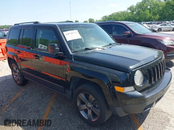 ✅ 2017 Jeep Patriot Sport • VIN: 1C4NJPBA5HD201026 • Lot: 44970752. Listed on IAAI with 151,536 mi. Free auction sales archive from the USA and detailed vehicle history report at DreamBid. Image 1.