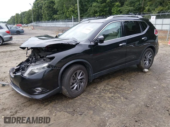 ✅ 2016 Nissan Rogue SV • VIN: 5N1AT2MT7GC763570 • Lot: 45333053. Wystawiony na IAAI z przebiegiem 170 581 mil. Bezpłatny archiwum sprzedaży aukcyjnych z USA i szczegółowy raport historii pojazdu na DreamBid. Zdjęcie 2.