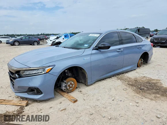 ✅ 2022 Honda Accord Sport • VIN: 1HGCV3F2XNA042350 • Лот: 56449716. Опубликован ранее на Copart с пробегом 56 823 миль. Бесплатный доступ к архиву аукционных продаж из США и подробный отчёт об истории автомобиля на DreamBid. Изображение 1.