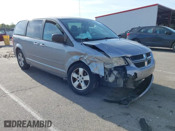 ✅ 2013 Dodge Grand Caravan SE • VIN: 2C4RDGBG6DR601973 • Лот: 44891960. Опубликован ранее на IAAI с пробегом 120 294 миль. Бесплатный доступ к архиву аукционных продаж из США и подробный отчёт об истории автомобиля на DreamBid. Изображение 1.