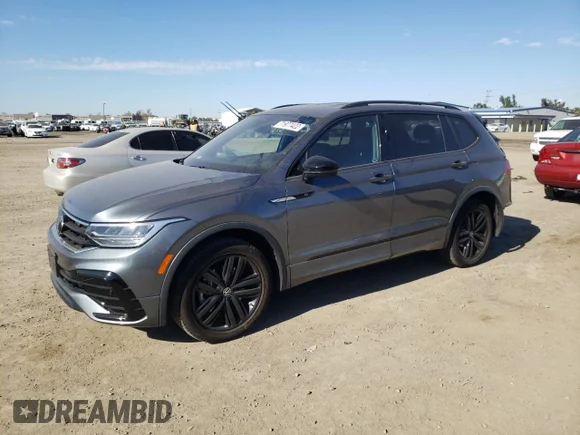 ✅ 2022 Volkswagen Tiguan SE R-Line Black • VIN: 3VVCB7AX1NM025510 • Lot: 71977422. Listed on Copart with 16,936 mi. Free auction sales archive from the USA and detailed vehicle history report at DreamBid. Image 1.