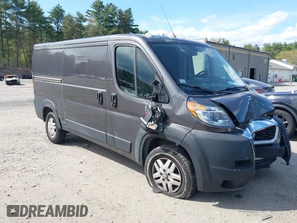 ✅ 2020 Ram ProMaster Cargo • VIN: 3C6TRVAG6LE127494 • Lot: 45058107. Wystawiony na IAAI z przebiegiem 76 212 mil. Bezpłatny archiwum sprzedaży aukcyjnych z USA i szczegółowy raport historii pojazdu na DreamBid. Zdjęcie 1.