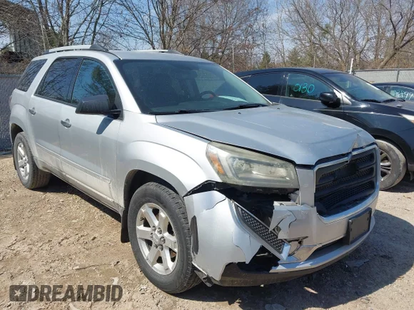 ✅ 2016 GMC Acadia SLE • VIN: 1GKKRNEDXGJ155364 • Лот: 44721293. Опубликован ранее на IAAI с пробегом 168 663 миль. Бесплатный доступ к архиву аукционных продаж из США и подробный отчёт об истории автомобиля на DreamBid. Изображение 1.