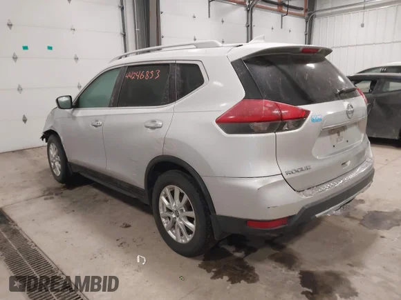 ✅ 2018 Nissan Rogue S • VIN: 5N1AT2MT2JC715448 • Lot: 44246853. Listed on IAAI with 161,125 mi. Free auction sales archive from the USA and detailed vehicle history report at DreamBid. Image 3.