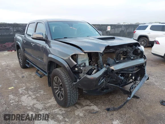 ✅ 2021 Toyota Tacoma TRD Pro • VIN: 5TFCZ5AN0MX244402 • Лот: 43771653. Опубліковано раніше на IAAI з пробігом 59 855 миль. Безкоштовний доступ до архіву аукціонних продажів зі США та докладний звіт про історію автомобіля на DreamBid. Зображення 1.