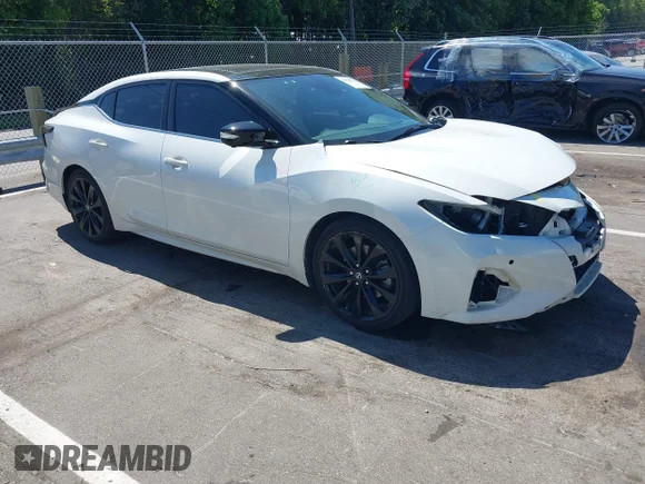 ✅ 2019 Nissan Maxima SL • VIN: 1N4AA6AV4KC378411 • Lot: 45120415. Listed on IAAI with 114,629 mi. Free auction sales archive from the USA and detailed vehicle history report at DreamBid. Image 1.