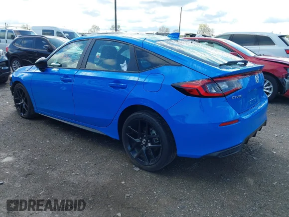 ✅ 2025 Honda Civic Sport • VIN: 19XFL4H8XSE013688 • Lot: 45000274. Wystawiony na IAAI z przebiegiem 12 130 mil. Bezpłatny archiwum sprzedaży aukcyjnych z USA i szczegółowy raport historii pojazdu na DreamBid. Zdjęcie 3.