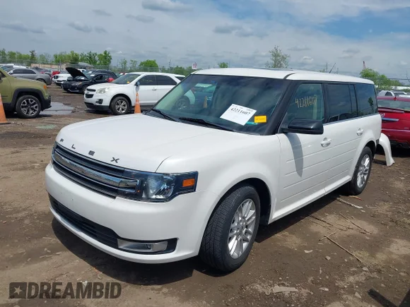 ✅ 2013 Ford Flex SEL • VIN: 2FMGK5C83DBD24521 • Лот: 42211607. Опубліковано раніше на IAAI з пробігом 95 735 миль. Безкоштовний доступ до архіву аукціонних продажів зі США та докладний звіт про історію автомобіля на DreamBid. Зображення 2.