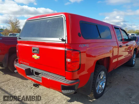 ✅ 2017 Chevrolet Silverado 1500 Custom • VIN: 1GCVKPEH7HZ150752 • Lot: 43436003. Wystawiony na IAAI z przebiegiem 74 016 mil. Bezpłatny archiwum sprzedaży aukcyjnych z USA i szczegółowy raport historii pojazdu na DreamBid. Zdjęcie 4.