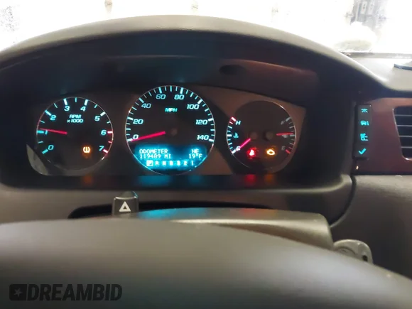 ✅ 2009 Chevrolet Impala LT • VIN: 2G1WT57K591231704 • Лот: 44629506. Опубликован ранее на IAAI с пробегом 119 489 миль. Бесплатный доступ к архиву аукционных продаж из США и подробный отчёт об истории автомобиля на DreamBid. Изображение 7.