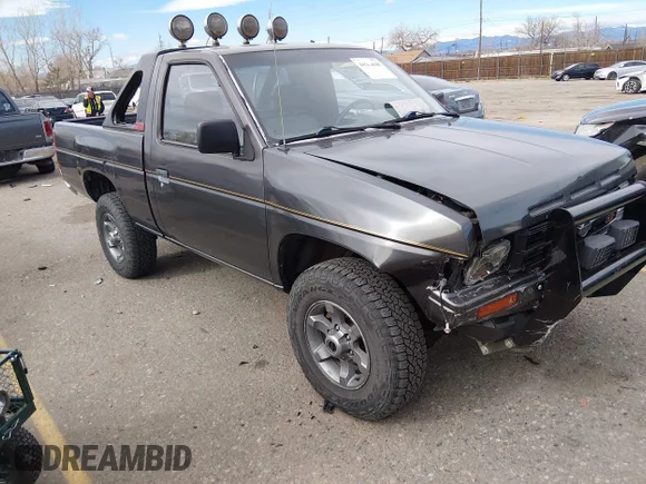 ✅ 1991 Nissan Frontier XE • VIN: 1N6SD11Y0MC378361 • Lot: 44600640. Listed on IAAI with 185,295 mi. Free auction sales archive from the USA and detailed vehicle history report at DreamBid. Image 1.
