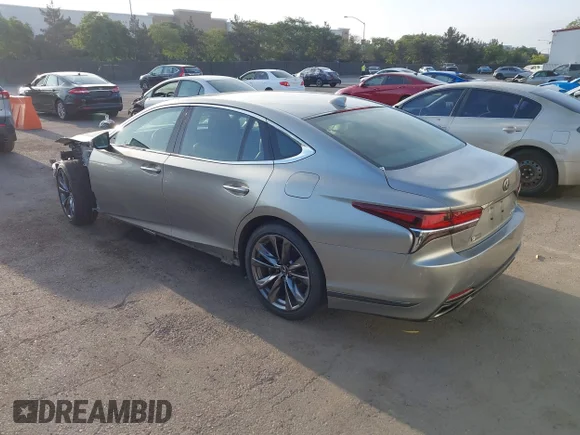 ✅ 2019 Lexus LS 500 • VIN: JTHB51FF5K5008885 • Лот: 43208568. Опубликован ранее на IAAI с пробегом 94 569 миль. Бесплатный доступ к архиву аукционных продаж из США и подробный отчёт об истории автомобиля на DreamBid. Изображение 3.