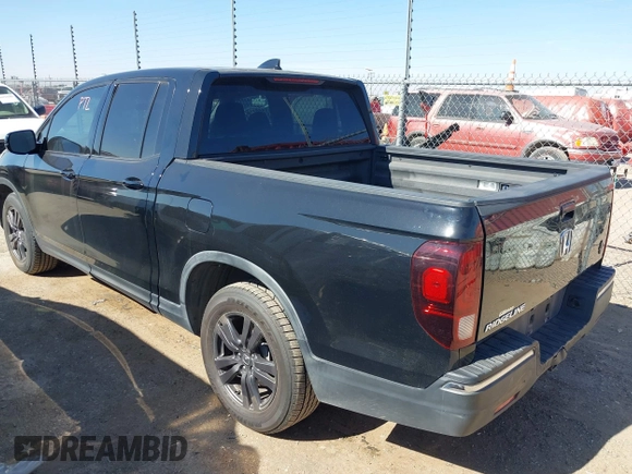 ✅ 2019 Honda Ridgeline Sport • VIN: 5FPYK2F1XKB007686 • Лот: 44902662. Опубліковано раніше на IAAI з пробігом 36 965 миль. Безкоштовний доступ до архіву аукціонних продажів зі США та докладний звіт про історію автомобіля на DreamBid. Зображення 3.