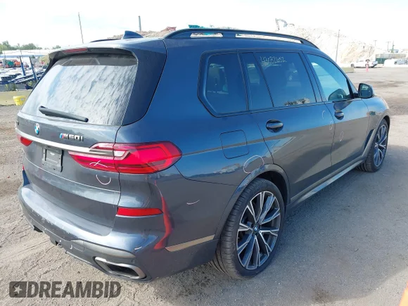 ✅ 2020 BMW X7 M50i • VIN: 5UXCX6C07L9C95638 • Лот: 43032652. Опубліковано раніше на IAAI з пробігом 118 543 миль. Безкоштовний доступ до архіву аукціонних продажів зі США та докладний звіт про історію автомобіля на DreamBid. Зображення 4.
