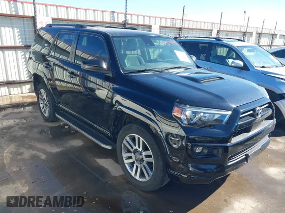 ✅ 2022 Toyota 4Runner TRD Sport • VIN: JTESU5JR2N6053886 • Lot: 44059548. Listed on IAAI with 42,053 mi. Free auction sales archive from the USA and detailed vehicle history report at DreamBid. Image 1.