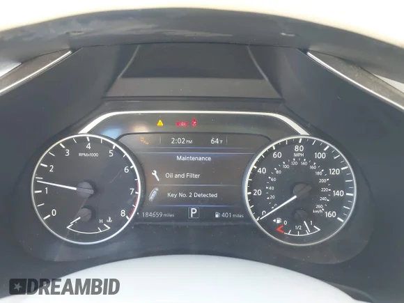 ✅ 2018 Nissan Murano S • VIN: 5N1AZ2MH7JN104054 • Lot: 44297539. Wystawiony na IAAI z przebiegiem 184 659 mil. Bezpłatny archiwum sprzedaży aukcyjnych z USA i szczegółowy raport historii pojazdu na DreamBid. Zdjęcie 7.