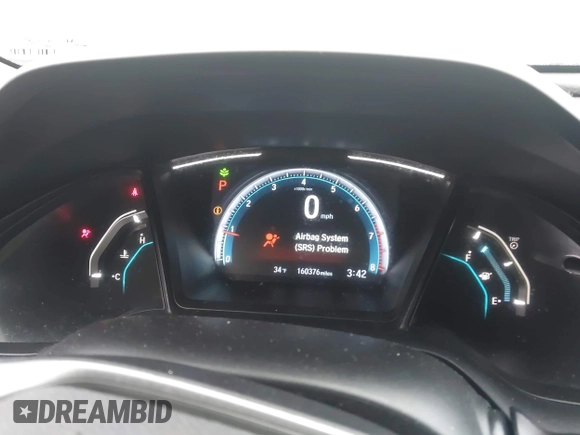 ✅ 2019 Honda Civic LX • VIN: 2HGFC2F68KH509276 • Lot: 44384108. Wystawiony na IAAI z przebiegiem 160 376 mil. Bezpłatny archiwum sprzedaży aukcyjnych z USA i szczegółowy raport historii pojazdu na DreamBid. Zdjęcie 7.