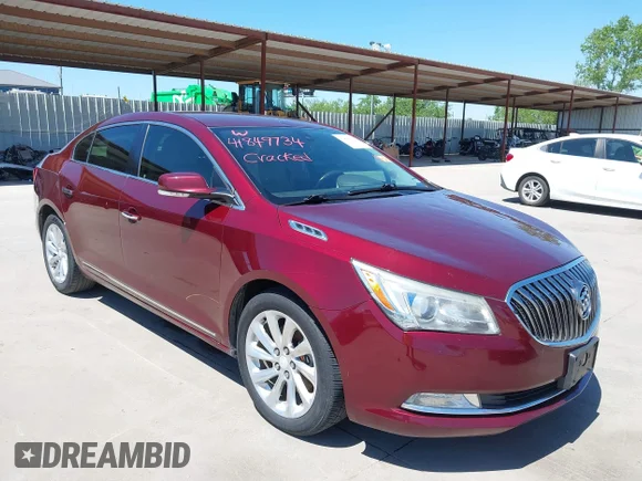 ✅ 2015 Buick LaCrosse Leather • VIN: 1G4GB5G31FF346064 • Лот: 41849734. Опубликован ранее на IAAI с пробегом 96 151 миль. Бесплатный доступ к архиву аукционных продаж из США и подробный отчёт об истории автомобиля на DreamBid. Изображение 1.