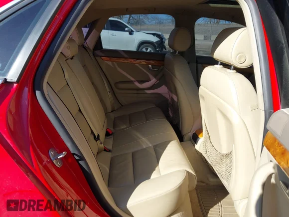 ✅ 2006 Audi A4 2.0T • VIN: WAUDF78E96A025181 • Lot: 41666344. Wystawiony na IAAI z przebiegiem 117 720 mil. Bezpłatny archiwum sprzedaży aukcyjnych z USA i szczegółowy raport historii pojazdu na DreamBid. Zdjęcie 8.