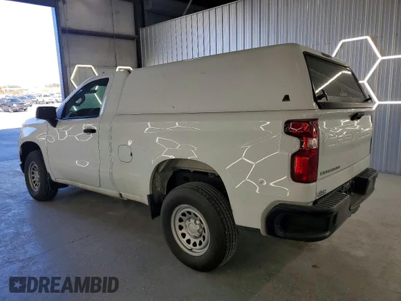 ✅ 2023 Chevrolet Silverado 1500 Work Truck • VIN: 3GCNAAEK6PG343212 • Lot: 99126025. Wystawiony na Copart z przebiegiem 98 842 mil. Bezpłatny archiwum sprzedaży aukcyjnych z USA i szczegółowy raport historii pojazdu na DreamBid. Zdjęcie 2.