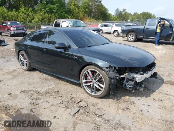 ✅ 2017 Audi A7 Competition Prestige • VIN: WAUW3AFC3HN061542 • Lot: 44933078. Listed on IAAI with 184,641 mi. Free auction sales archive from the USA and detailed vehicle history report at DreamBid. Image 1.