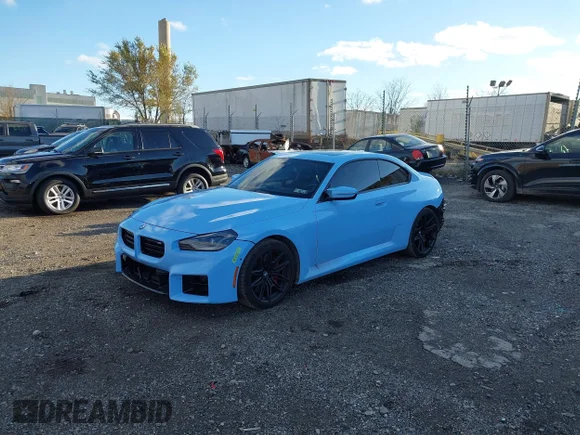 ✅ 2024 BMW M2 • VIN: 3MF13DM09R8E01642 • Лот: 43805101. Опубликован ранее на IAAI с пробегом 19 296 миль. Бесплатный доступ к архиву аукционных продаж из США и подробный отчёт об истории автомобиля на DreamBid. Изображение 2.