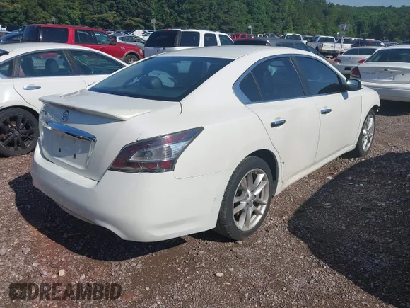 ✅ 2013 Nissan Maxima S • VIN: 1N4AA5APXDC832238 • Lot: 45302102. Listed on IAAI with 153,587 mi. Free auction sales archive from the USA and detailed vehicle history report at DreamBid. Image 4.