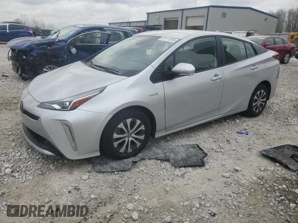 ✅ 2021 Toyota Prius LE • VIN: JTDL9MFUXM3030616 • Lot: 91111595. Listed on Copart with 46,721 mi. Free auction sales archive from the USA and detailed vehicle history report at DreamBid. Image 1.