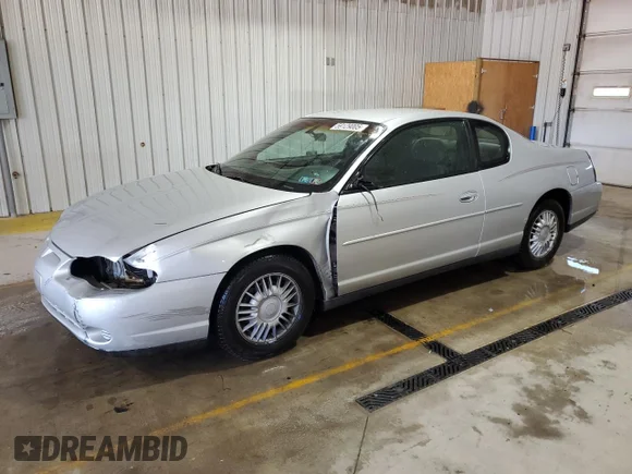 ✅ 2002 Chevrolet Monte Carlo LS • VIN: 2G1WW12E629224852 • Lot: 59129005. Wystawiony na Copart z przebiegiem 139 506 mil. Bezpłatny archiwum sprzedaży aukcyjnych z USA i szczegółowy raport historii pojazdu na DreamBid. Zdjęcie 1.