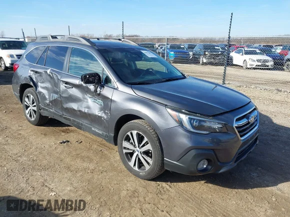 ✅ 2019 Subaru Outback Limited • VIN: 4S4BSANC2K3293571 • Lot: 44651409. Wystawiony na IAAI z przebiegiem 62 633 mil. Bezpłatny archiwum sprzedaży aukcyjnych z USA i szczegółowy raport historii pojazdu na DreamBid. Zdjęcie 1.