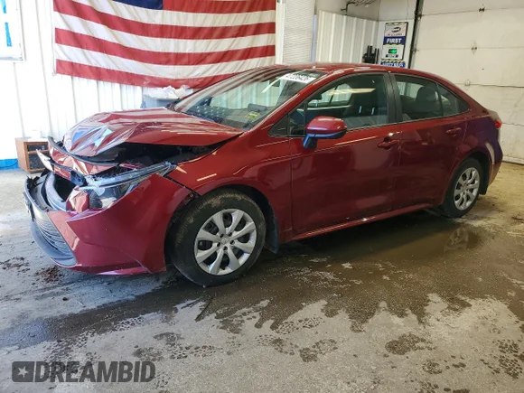 ✅ 2025 Toyota Corolla LE • VIN: 5YFB4MDE4SP272053 • Lot: 47226426. Listed on Copart with 17,853 mi. Free auction sales archive from the USA and detailed vehicle history report at DreamBid. Image 1.