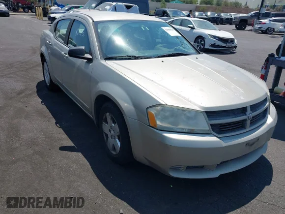 ✅ 2009 Dodge Avenger SE • VIN: 1B3LC46B39N518898 • Lot: 42888620. Listed on IAAI with 195,944 mi. Free auction sales archive from the USA and detailed vehicle history report at DreamBid. Image 1.