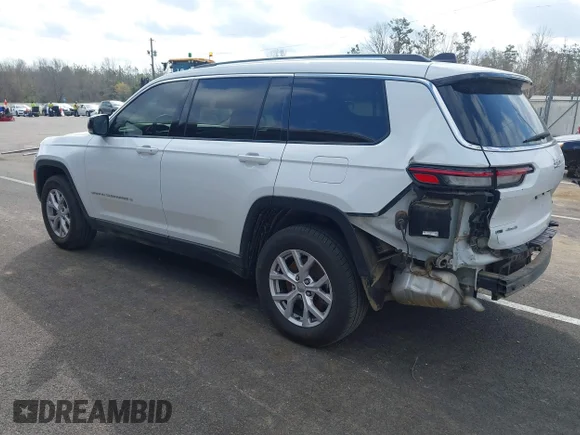 ✅ 2022 Jeep Grand Cherokee Limited • VIN: 1C4RJKBG8N8514942 • Lot: 44504270. Listed on IAAI with 71,233 mi. Free auction sales archive from the USA and detailed vehicle history report at DreamBid. Image 3.