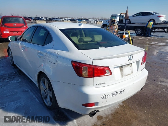 ✅ 2012 Lexus IS 250 • VIN: JTHBF5C27C5167236 • Lot: 44210664. Listed on IAAI with 175,899 mi. Free auction sales archive from the USA and detailed vehicle history report at DreamBid. Image 3.