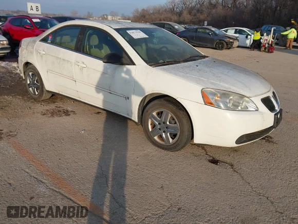 ✅ 2006 Pontiac G6 1SV • VIN: 1G2ZF55B564196004 • Лот: 43871530. Опубликован ранее на IAAI с пробегом 81 001 миль. Бесплатный доступ к архиву аукционных продаж из США и подробный отчёт об истории автомобиля на DreamBid. Изображение 1.
