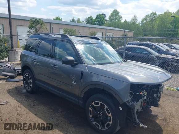 ✅ 2021 Ford Bronco Sport Outer Banks • VIN: 3FMCR9C61MRB12248 • Лот: 44943370. Опубликован ранее на IAAI с пробегом 64 694 миль. Бесплатный доступ к архиву аукционных продаж из США и подробный отчёт об истории автомобиля на DreamBid. Изображение 1.