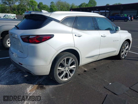 ✅ 2020 Chevrolet Blazer Premier • VIN: 3GNKBFRS9LS559920 • Lot: 42128750. Wystawiony na IAAI z przebiegiem 74 502 mil. Bezpłatny archiwum sprzedaży aukcyjnych z USA i szczegółowy raport historii pojazdu na DreamBid. Zdjęcie 4.