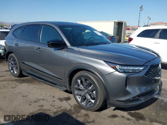 ✅ 2023 Acura MDX w/A-Spec Package • VIN: 5J8YE1H0XPL019745 • Lot: 45555340. Listed on IAAI with 55,368 mi. Free auction sales archive from the USA and detailed vehicle history report at DreamBid. Image 1.