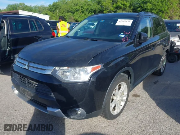✅ 2015 Mitsubishi Outlander SE • VIN: JA4AD3A35FZ002148 • Lot: 44802119. Wystawiony na IAAI z przebiegiem 162 046 mil. Bezpłatny archiwum sprzedaży aukcyjnych z USA i szczegółowy raport historii pojazdu na DreamBid. Zdjęcie 2.
