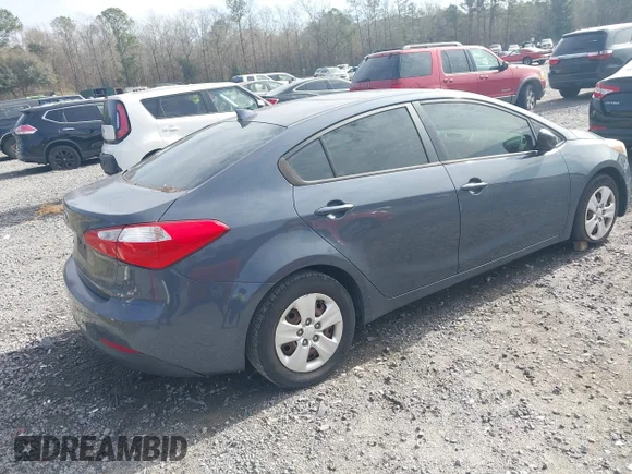 ✅ 2016 Kia Forte LX • VIN: KNAFK4A61G5537839 • Lot: 44215434. Listed on IAAI with 123,212 mi. Free auction sales archive from the USA and detailed vehicle history report at DreamBid. Image 4.