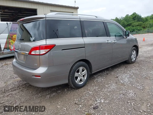 ✅ 2011 Nissan Quest SL • VIN: JN8AE2KP1B9012673 • Lot: 42385709. Wystawiony na IAAI z przebiegiem 208 821 mil. Bezpłatny archiwum sprzedaży aukcyjnych z USA i szczegółowy raport historii pojazdu na DreamBid. Zdjęcie 4.