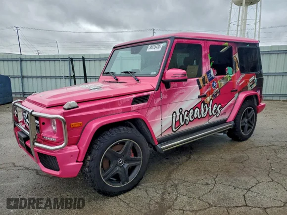 ✅ 2017 Mercedes-Benz G 63 AMG • VIN: WDCYC7DF1HX270191 • Lot: 96816455. Wystawiony na Copart z przebiegiem 120 299 mil. Bezpłatny archiwum sprzedaży aukcyjnych z USA i szczegółowy raport historii pojazdu na DreamBid. Zdjęcie 1.