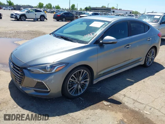 ✅ 2017 Hyundai Elantra Sport • VIN: KMHD04LB0HU325057 • Lot: 44955271. Wystawiony na IAAI z przebiegiem 99 549 mil. Bezpłatny archiwum sprzedaży aukcyjnych z USA i szczegółowy raport historii pojazdu na DreamBid. Zdjęcie 2.