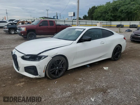 ✅ 2023 BMW 4 Series 430i xDrive • VIN: WBA73AP00PCM13379 • Lot: 68164165. Wystawiony na Copart z przebiegiem 32 397 mil. Bezpłatny archiwum sprzedaży aukcyjnych z USA i szczegółowy raport historii pojazdu na DreamBid. Zdjęcie 1.